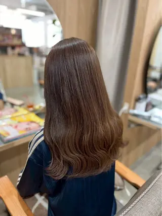 ロング 中村 叶愛のヘアスタイル