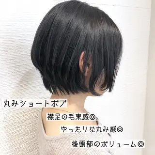 ショート カラー 似合わせ/レイヤー /ボブ/新谷のヘアスタイル