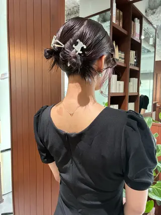 ショート ヘアアレンジ 💟Opus // Mizuki🐕のヘアスタイル