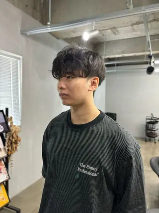 ショート パーマ メンズ メンズ/ダブルカラー /パーマ/来栖慧💈のヘアスタイル