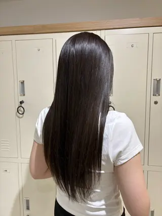 ロング カラー 近藤 風華のヘアスタイル