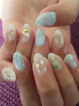 ネイル ツメトマツゲ .のネイルデザイン