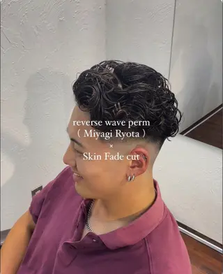 ショート パーマ メンズ 👑中野区美容師👑 /石塚恒太郎のヘアスタイル