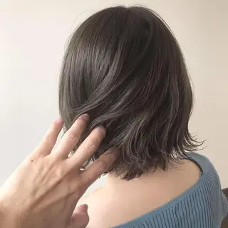 ミディアム カラー Lien 深井店のヘアスタイル