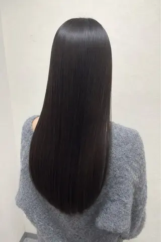 ロング ✨シルク縮毛矯正✨ RYUICHIのヘアスタイル
