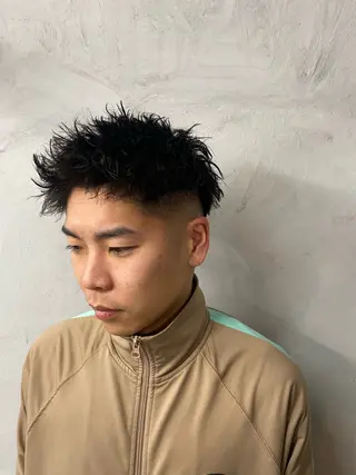 パーマ メンズ メンズサロンLOSS /rintaroのヘアスタイル
