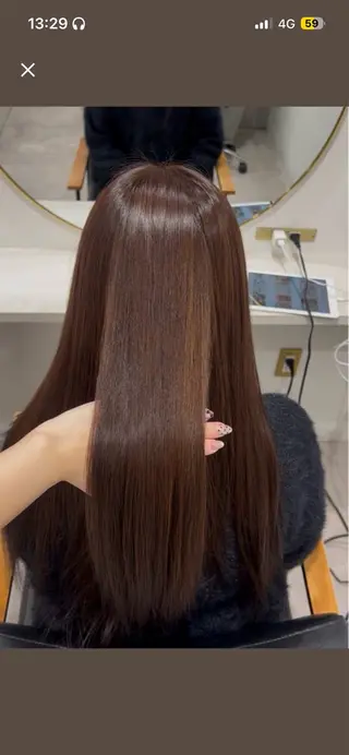 ロング カラー Rimi 🩶ྀི HUG横浜のヘアスタイル