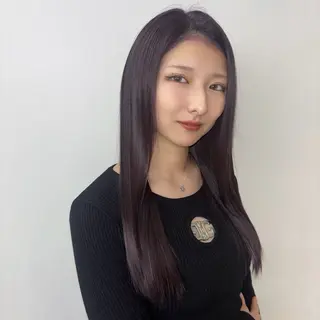 ロング カラー Ren. 🦋デザインカラーのヘアスタイル