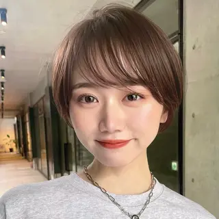 ショート カラー ヘアアレンジ 暖色/ショート/ボブ /hana🌸のヘアスタイル
