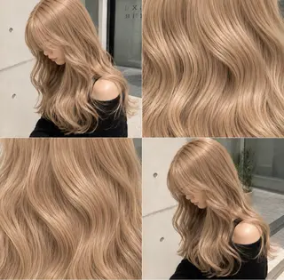 ロング カラー 【暖色カラー＋色持ち 重視】💟まなみのヘアスタイル