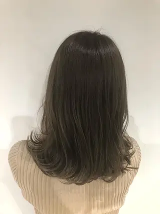 ミディアム カラー 🍊新宿南口🍊 ERINAのヘアスタイル