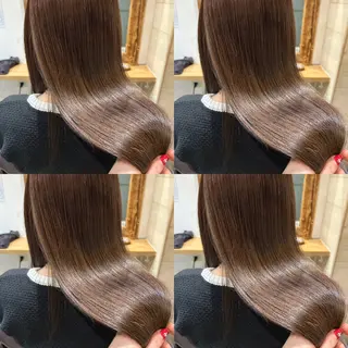 ロング カラー レイヤーカット/ 縮毛矯正🇰🇷早坂のヘアスタイル