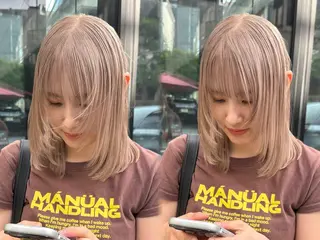 ミディアム プルエクステ◆ Fi-Ne吉祥寺のヘアスタイル