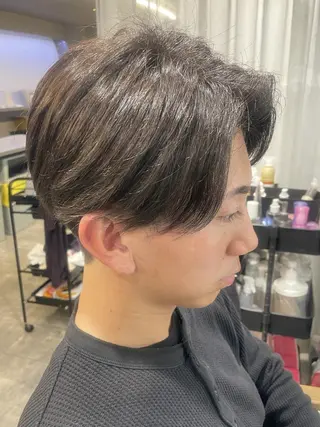 メンズ メンズミディアム メンズ縮毛、ANNAのヘアスタイル