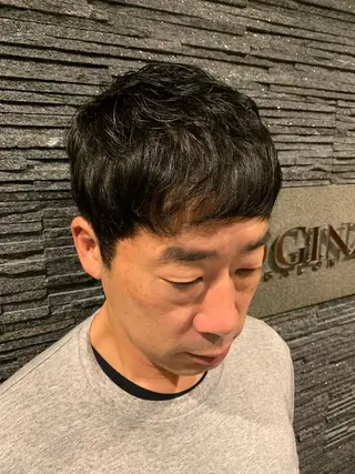メンズ プレミアムバーバー 草野のヘアスタイル