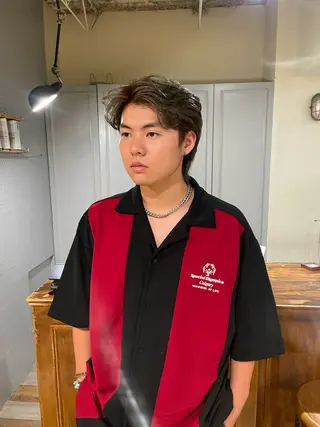ショート カラー メンズ 🤩噂のMr.髪ポジ ティブ®️yu🤩のヘアスタイル