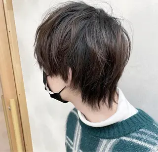 ショート メンズ 髪質改善/パーマ カラー浅草 山本隼輔のヘアスタイル
