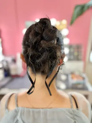 ロング 北本 美幸のヘアスタイル