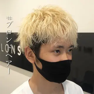 ショート カラー メンズ ⭐️メンズ特化⭐️ 上杉俊祐のヘアスタイル