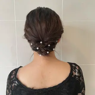 ショート ヘアアレンジ T Ayaのヘアスタイル