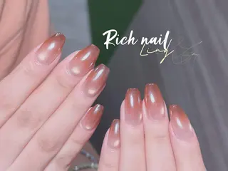 ネイル Rich Nail 🤲🏻梨央のネイルデザイン