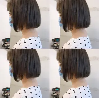 ショート カラー 透明感カラー✂︎ /縮毛矯正/YUKAのヘアスタイル