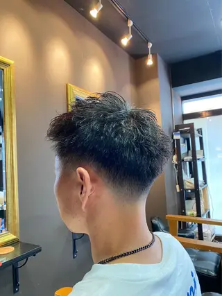 ショート メンズ 木下 龍斗のヘアスタイル