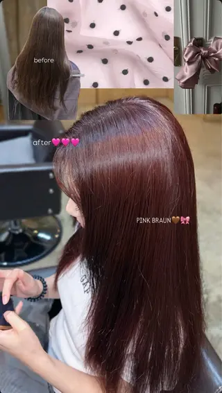 ロング カラー 表参道/透明感カラー /nanakoのヘアスタイル