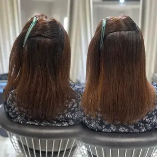 ロング レイヤー/ハイトーン 🤍reina🤍のヘアスタイル