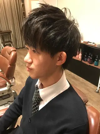 ショート メンズ 【川西能勢口駅1分】 木村　翔乃佑のヘアスタイル