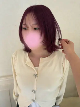 ショート カラー 艶感暖色カラー🥀/ レイヤー / れいかのヘアスタイル