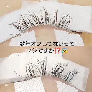 マツエク・マツパ Vie  Ange erikaのマツエク・マツパデザイン