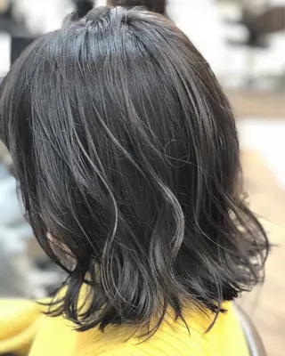 ミディアム YOFAhair芦屋 峰★カラーリストのヘアスタイル