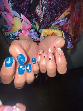 ネイル 個性派🌺推しネイル 💅💞hota🐇のネイルデザイン