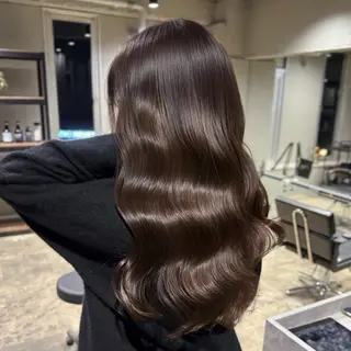 セミロング カラー ROIS 渋谷のヘアスタイル