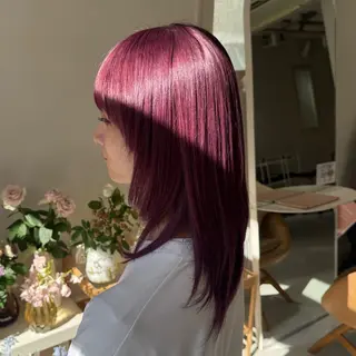 セミロング カラー 暖色/透明感カラー 🌷荘司まゆり🌷のヘアスタイル