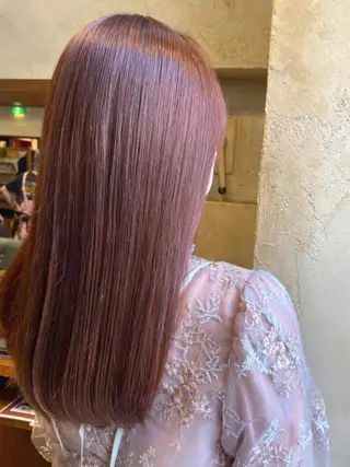 ロング カラー マンツーマン 美容師💚コウブチのヘアスタイル