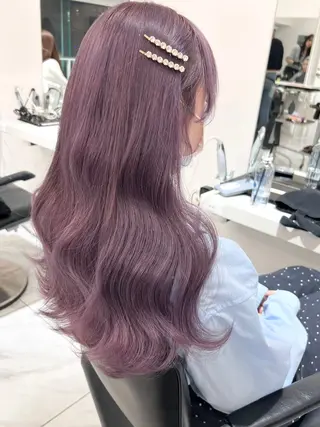 ロング カラー 盛れる顔周り🤍渋谷 Risa🎀のヘアスタイル