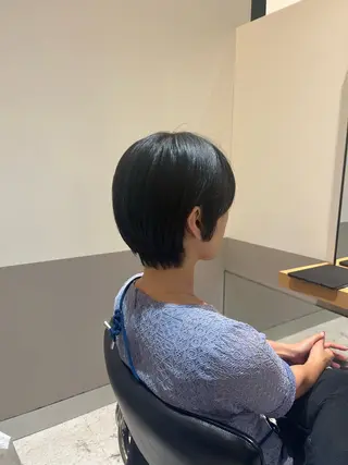 ショート メンズ/ パーマ/ツバキのヘアスタイル