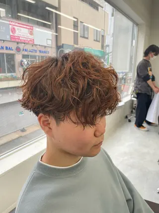 パーマ メンズ メンズ特化AMITY SHINGOのヘアスタイル