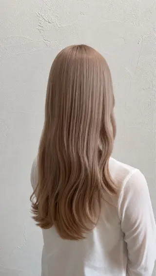 ロング カラー 🐈⬛八木風歌 ifh飯塚🐈⬛のヘアスタイル