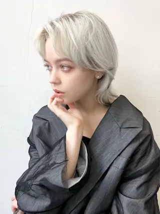 セミロング カラー HARU//原宿🤍 リピート率NO.1のヘアスタイル