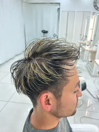 カラー ✨メンズパーマ✨ 山口省吾✨のヘアスタイル