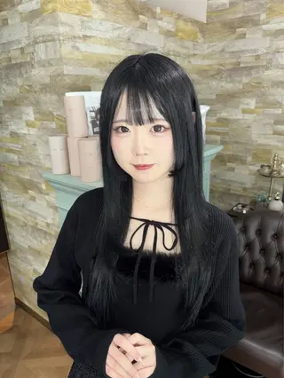 ロング 熊田 秀佳　川口店のヘアスタイル