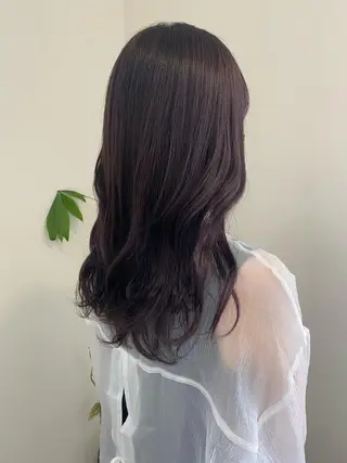 セミロング 似合わせレイヤーカッ ト🩶瀧本美咲のヘアスタイル