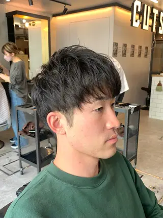 ショート メンズ メンズカット 大畑公平のヘアスタイル