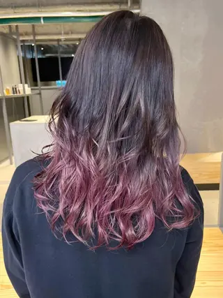 カラー パーマ ヘアアレンジ ITbyALBUM 八王子店のヘアスタイル