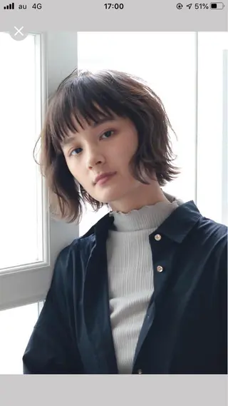 ミディアム 【ブリーチ縮毛矯正】 TAKUMIのヘアスタイル