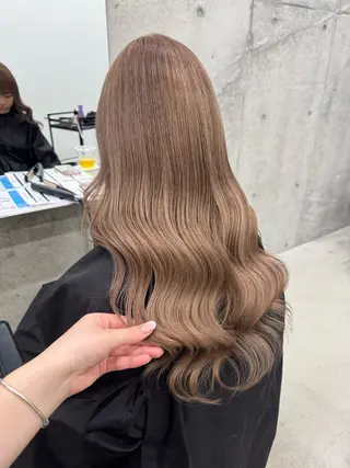 カラー Asami/名古屋/ ハイトーン/デザインのヘアスタイル