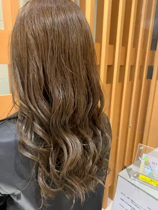 ロング カラー パーマ ヘアアレンジ キッズ ネイル マツエク・マツパ ARMONY秋山輝也 コテ巻き風パーマ特化のヘアスタイル